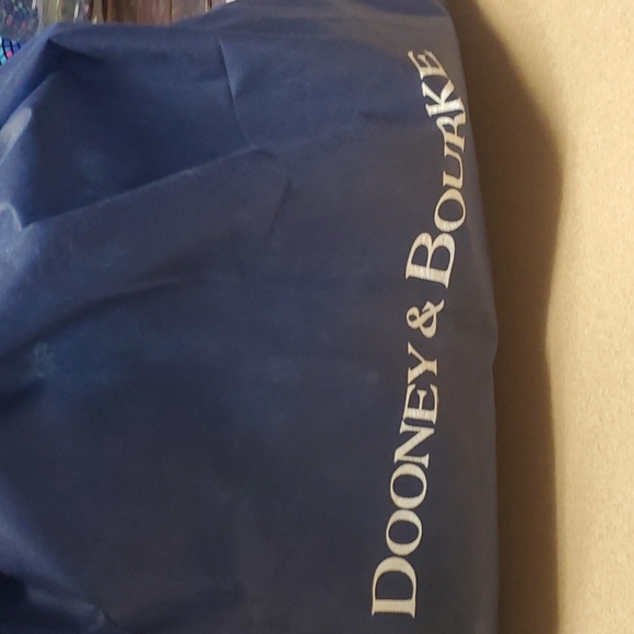 Dooney & Bourke Aqua Florentine Leather Large Bag - Picture 12 of 12